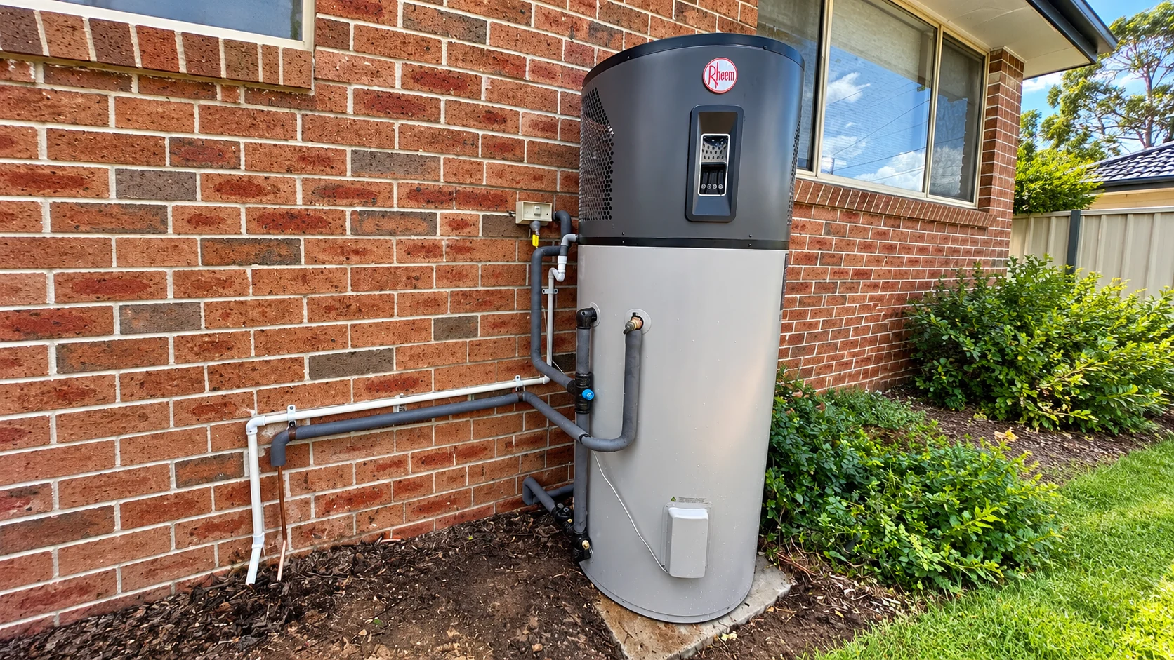 Heat_Pump_Solar_Hot_Water_Landscape